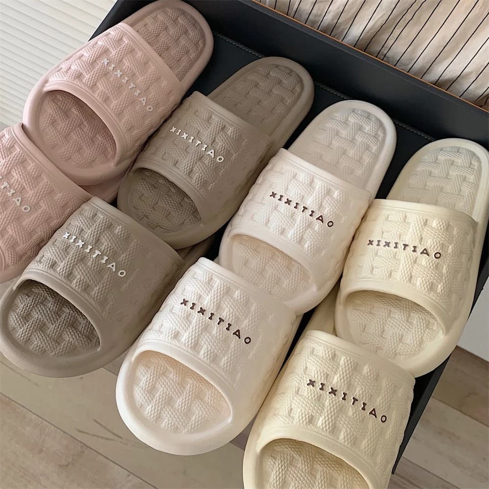 Dép nữ đi trong nhà xixitiao, siêu nhẹ, êm, chống trơn giá rẻ chất eva - 8903